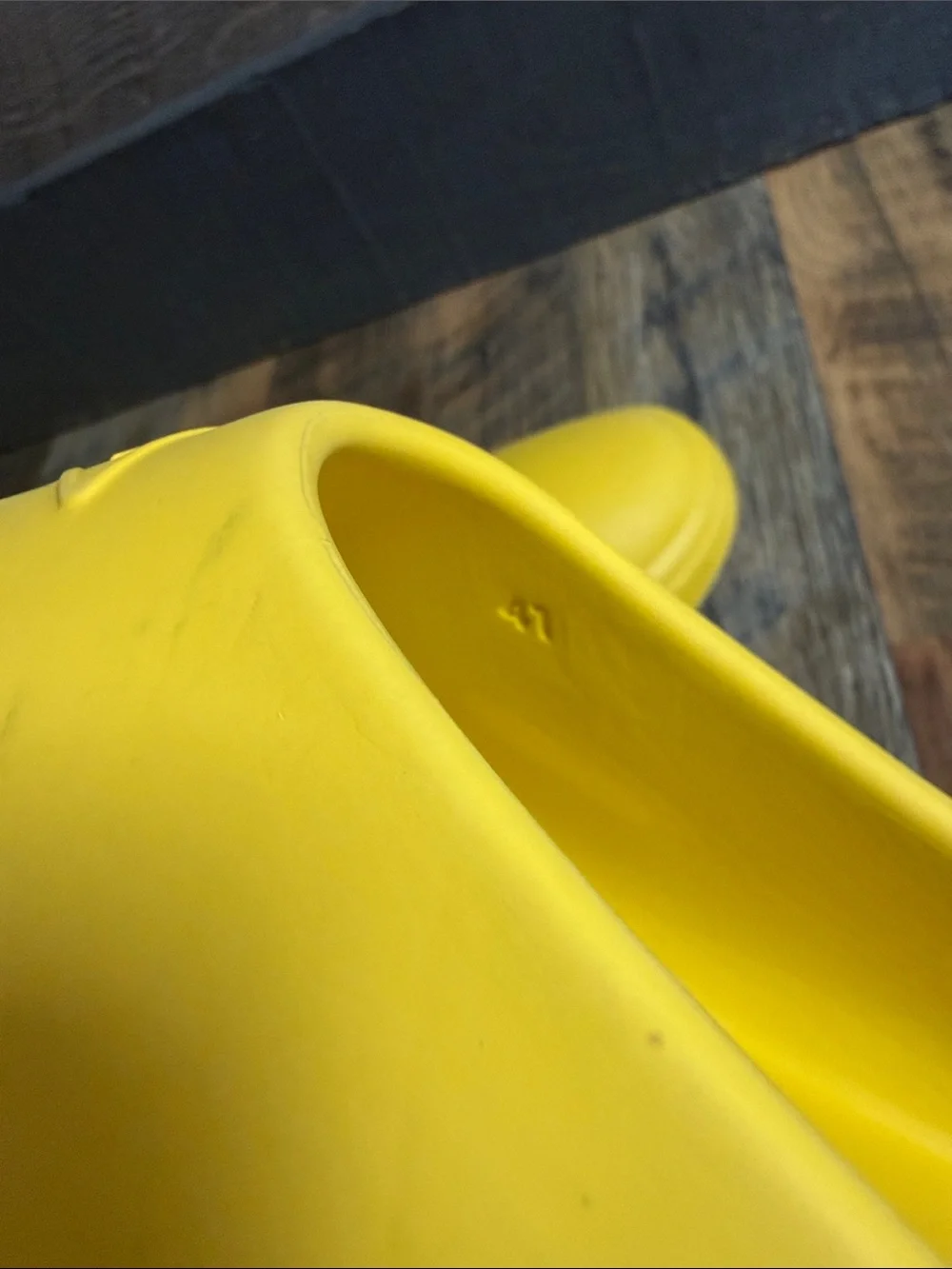 ✨ Prada Yellow Foam Rubber Mules Clogs Sabots Size 41 (US Men's 8 / Women's 10)